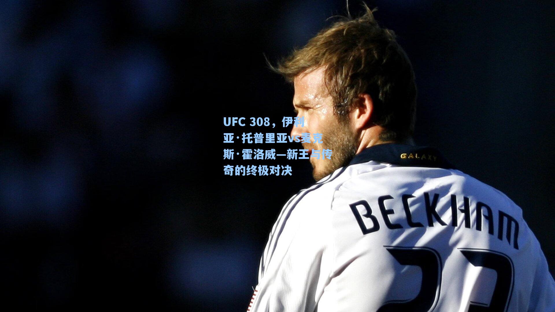 UFC 308，伊利亚·托普里亚vs麦克斯·霍洛威—新王与传奇的终极对决